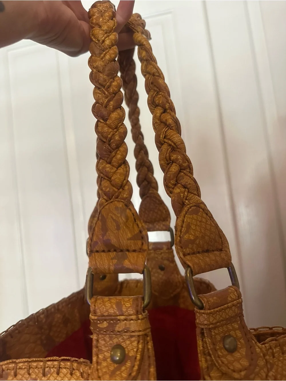 Vintage Bohemian hobo bag by Marc Ecko